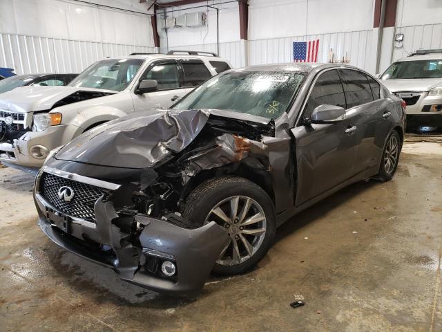 Photo 1 from auction – 2014 INFINITI Q50 BASE with VIN JN1BV7AR9EM700232