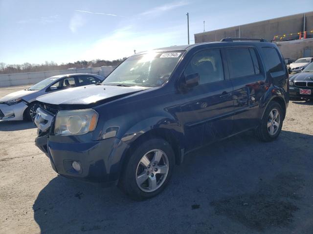 HONDA PILOT EX 2011 with VIN 5FNYF4H49BB089829 - Photo from auction