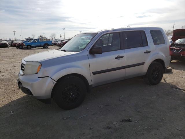 HONDA PILOT LX 2014 with VIN 5FNYF3H25EB011304 - Photo from auction