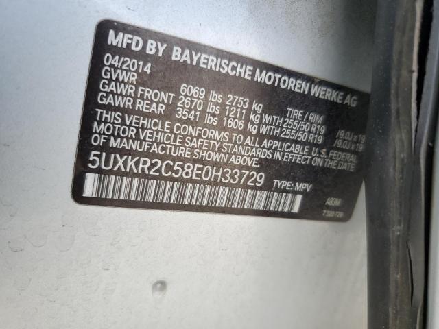Photo 14 from auction – 2014 BMW X5 SDRIVE3 with VIN 5UXKR2C58E0H33729