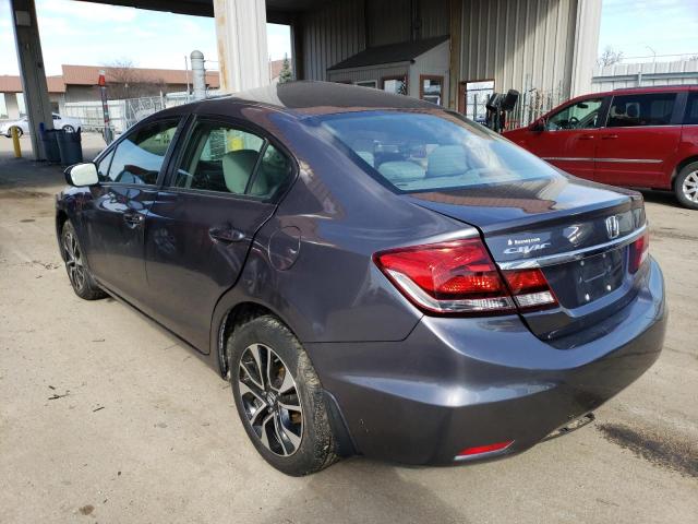 Photo 2 from auction – 2015 HONDA CIVIC EX with VIN 19XFB2F85FE113570