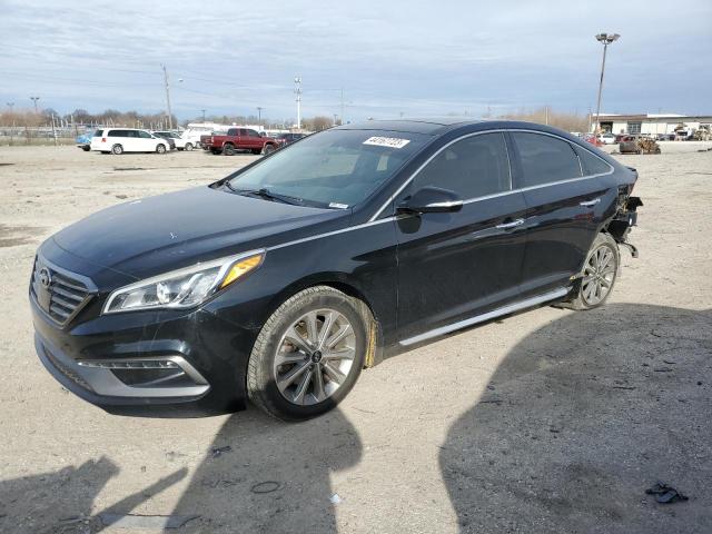HYUNDAI SONATA SPO 2016 with VIN 5NPE34AF0GH280023 - Photo from auction