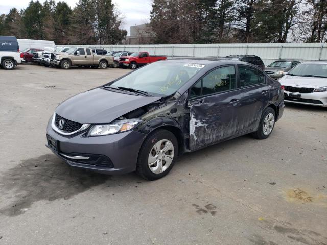 Photo 1 from auction – 2015 HONDA CIVIC LX with VIN 19XFB2F51FE088611