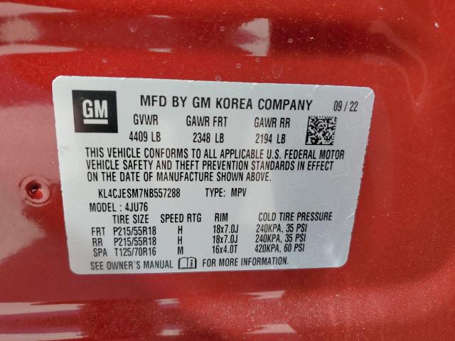 Photo 14 from auction – 2022 BUICK ENCORE PRE with VIN KL4CJESM7NB557288