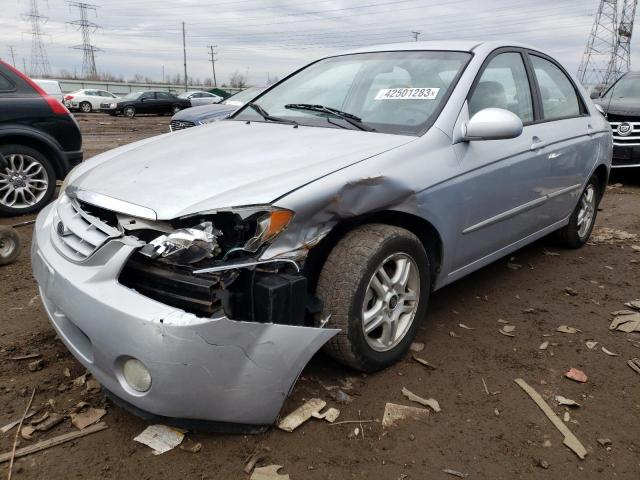 KIA SPECTRA LX 2005 with VIN KNAFE121155099670 - Photo from auction