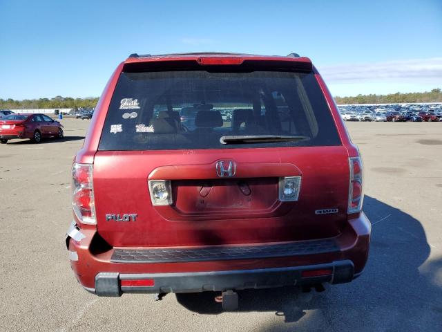 Photo 6 from auction – 2006 HONDA PILOT EX with VIN 2HKYF18676H507893