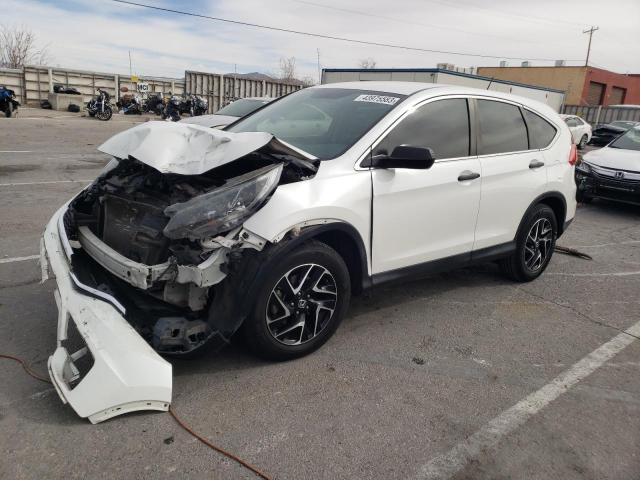 Photo 1 from auction – 2016 HONDA CR-V SE with VIN 5J6RM3H45GL029064