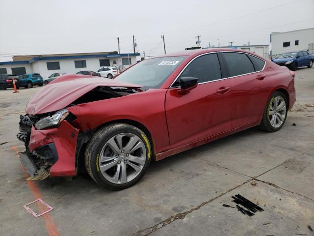 Photo 1 from auction – 2021 ACURA TLX TECHNO with VIN 19UUB5F40MA002691