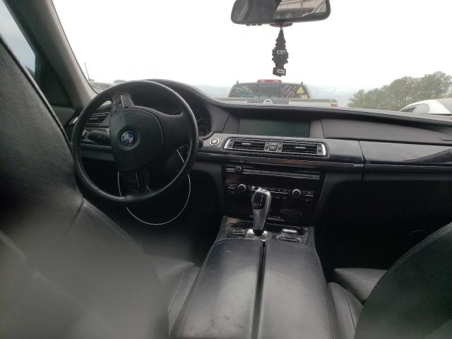 Photo 8 from auction – 2009 BMW 750 LI with VIN WBAKB83559CY57660