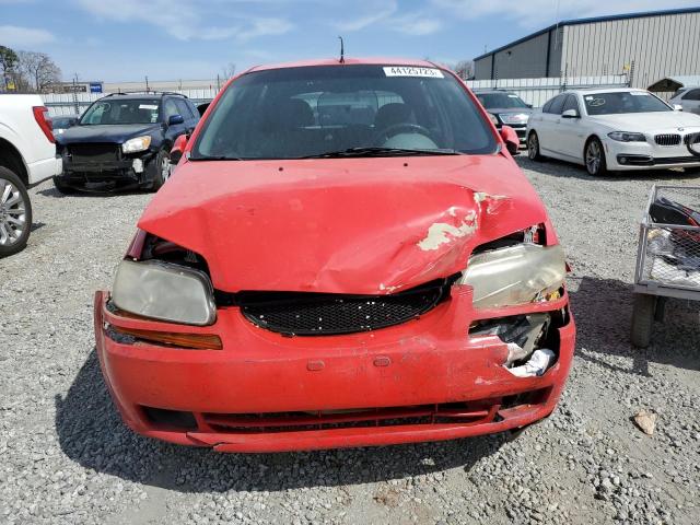 Zdjęcie 5 z aukcji – 2004 CHEVROLET AVEO z VIN KL1TD62674B255039
