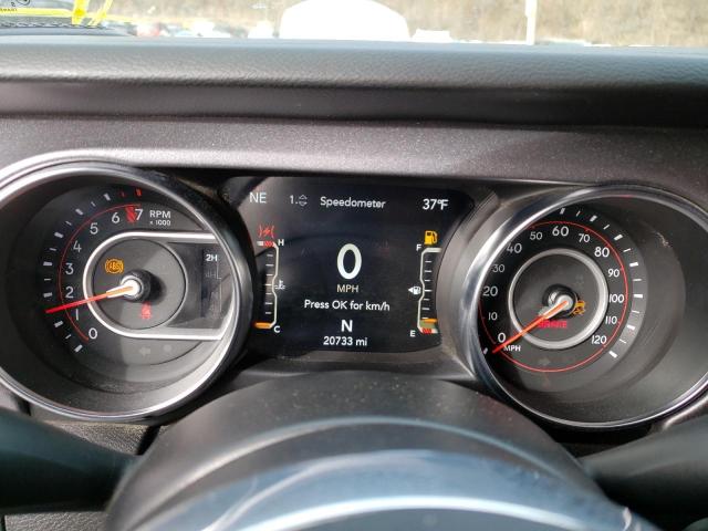 Photo 9 from auction – 2022 JEEP GLADIATOR with VIN 1C6JJTEG0NL140829