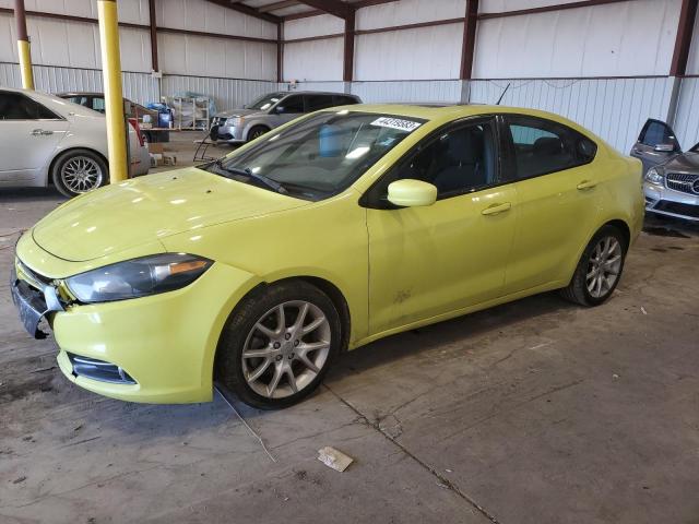 DODGE DART SXT 2013 with VIN 1C3CDFBH3DD202499 - Photo from auction