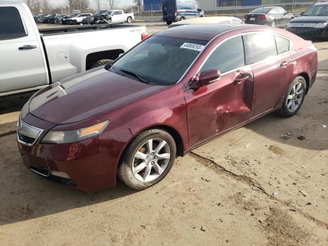ACURA TL 2012 with VIN 19UUA8F29CA036257 - Photo from auction