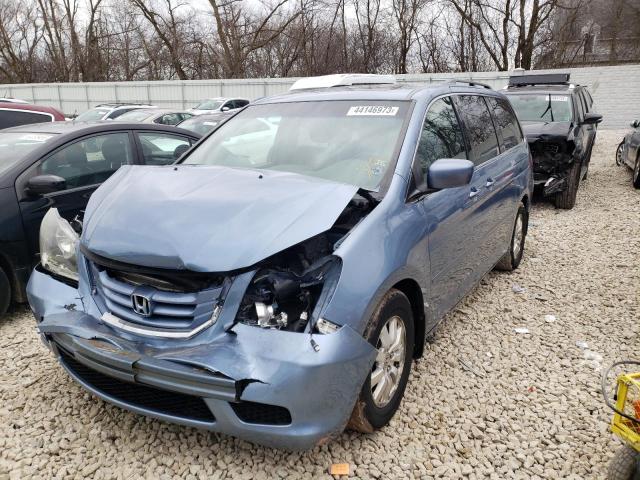 HONDA ODYSSEY EX 2010 with VIN 5FNRL3H67AB080652 - Photo from auction