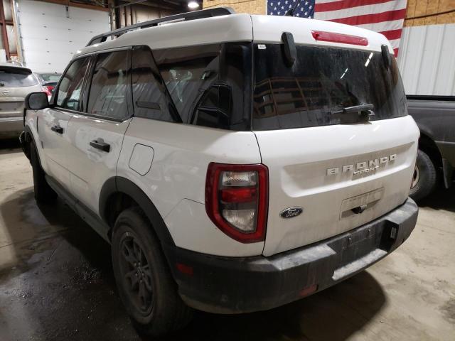 Photo 2 from auction – 2021 FORD BRONCO SPO with VIN 3FMCR9B64MRA69641
