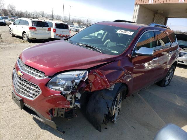CHEVROLET EQUINOX PR 2017 with VIN 2GNALDEK3H1557389 - Photo from auction