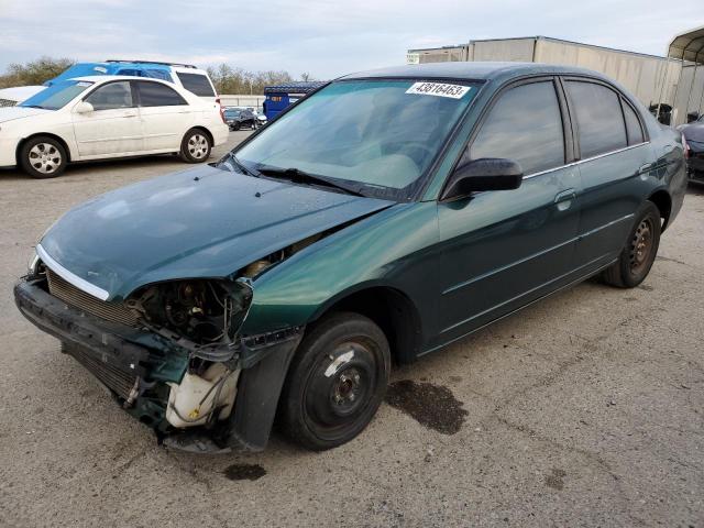 HONDA CIVIC LX 2002 with VIN 2HGES16512H569321 - Photo from auction