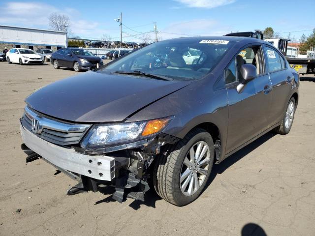 HONDA CIVIC EX 2012 with VIN 19XFB2F87CE383640 - Photo from auction