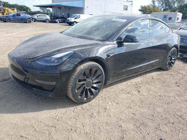 TESLA MODEL 3 2021 with VIN 5YJ3E1EC3MF926326 - Photo from auction