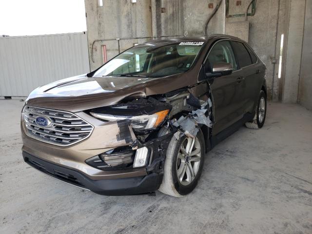 FORD EDGE SEL 2019 with VIN 2FMPK4J92KBC18337 - Photo from auction