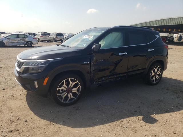 KIA SELTOS SX 2022 with VIN KNDETCA27N7234679 - Photo from auction