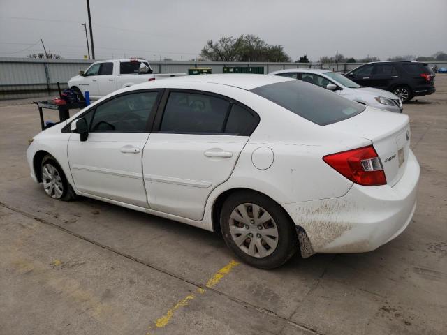 Photo 2 from auction – 2012 HONDA CIVIC LX with VIN 2HGFB2F52CH591145