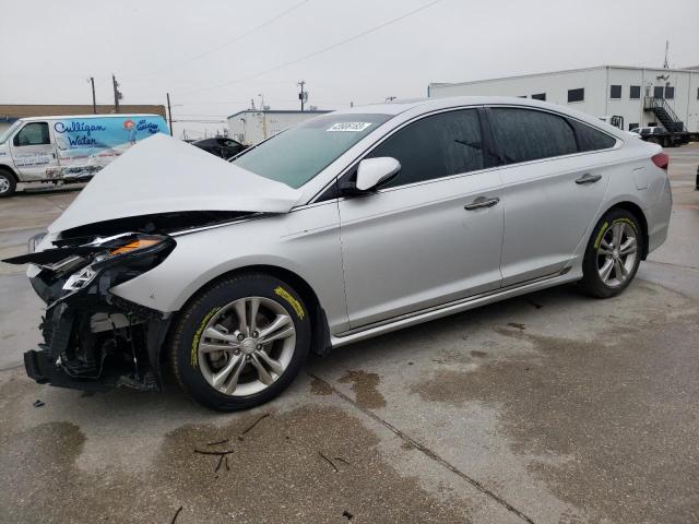 HYUNDAI SONATA LIM 2019 with VIN 5NPE34AF3KH767158 - Photo from auction