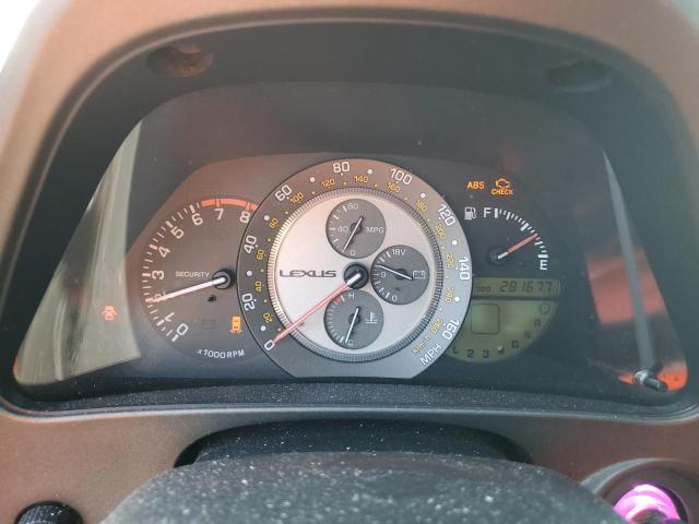 Photo 9 from auction – 2001 LEXUS IS 300 with VIN JTHBD182410022396