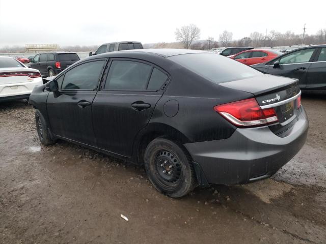 Photo 2 from auction – 2013 HONDA CIVIC LX with VIN 2HGFB2F55DH567665