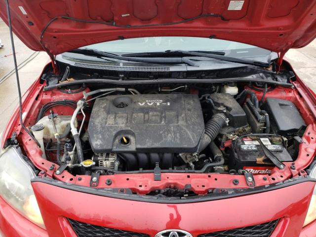 Photo 11 from auction – 2009 TOYOTA COROLLA BA with VIN 1NXBU40E69Z154889