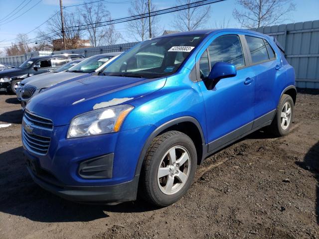 CHEVROLET TRAX LS 2016 with VIN KL7CJNSB6GB565063 - Photo from auction