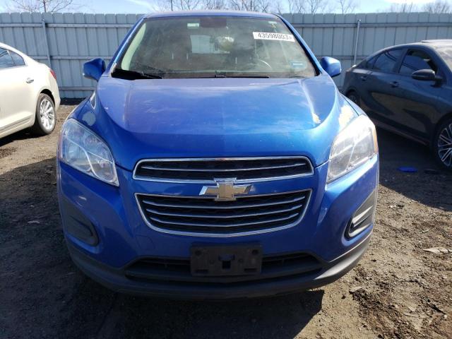 Photo 5 from auction – 2016 CHEVROLET TRAX LS with VIN KL7CJNSB6GB565063