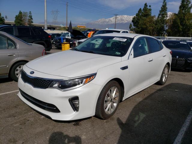 KIA OPTIMA LX 2018 with VIN 5XXGT4L38JG187118 - Photo from auction