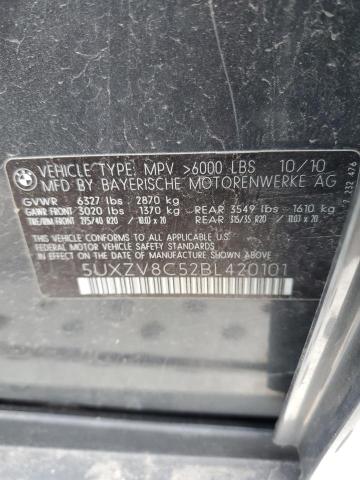 Photo 14 from auction – 2011 BMW X5 XDRIVE5 with VIN 5UXZV8C52BL420101