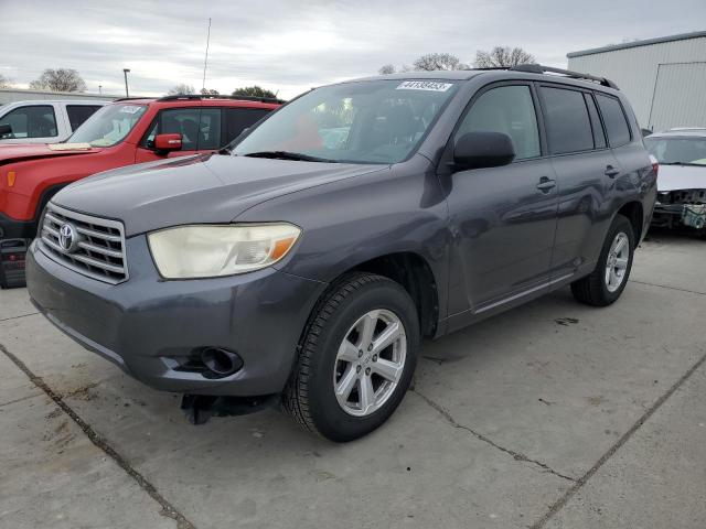 TOYOTA HIGHLANDER 2008 with VIN JTEES41A482041953 - Photo from auction