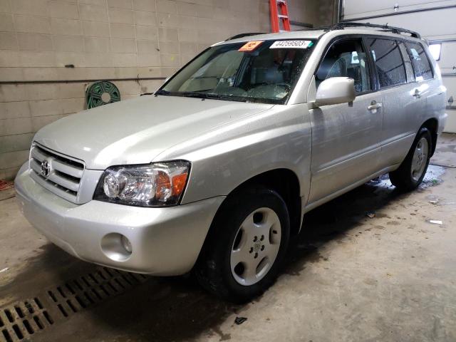 TOYOTA HIGHLANDER 2007 with VIN JTEEP21A670210581 - Photo from auction