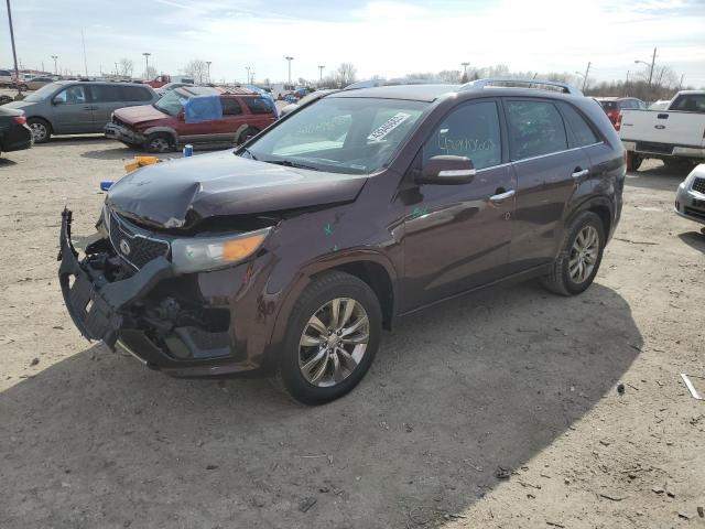 KIA SORENTO SX 2012 with VIN 5XYKW4A23CG208564 - Photo from auction