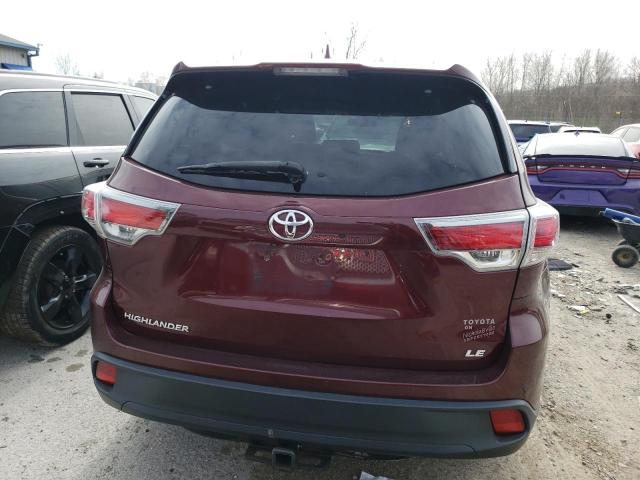 Photo 6 from auction – 2014 TOYOTA HIGHLANDER with VIN 5TDZKRFH0ES015959