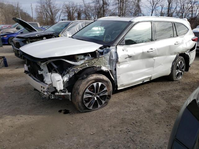 TOYOTA HIGHLANDER 2020 مع رقم تعريف المركبة 5TDGBRCH7LS509826 - صورة من المزاد