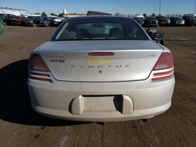 Photo 6 from auction – 2002 DODGE STRATUS SE with VIN 1B3EL46X02N337266