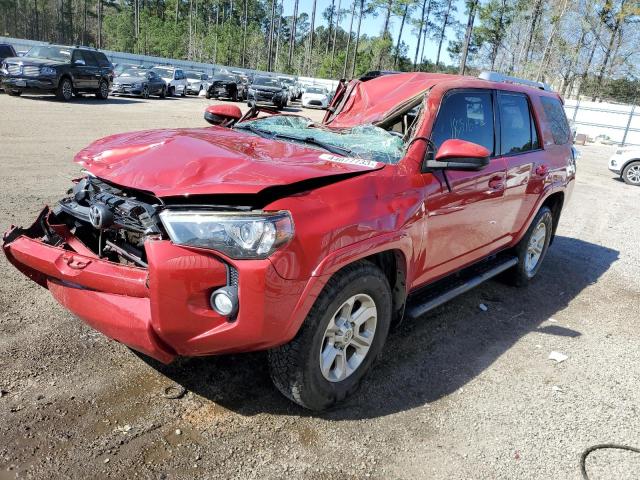 TOYOTA 4RUNNER SR 2015 with VIN JTEZU5JR4F5102964 - Photo from auction