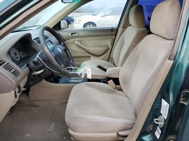 Photo 7 from auction – 2002 HONDA CIVIC LX with VIN 2HGES16512H569321