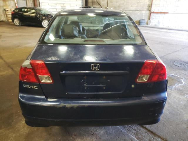 Photo 6 from auction – 2005 HONDA CIVIC LX with VIN 2HGES16645H043911