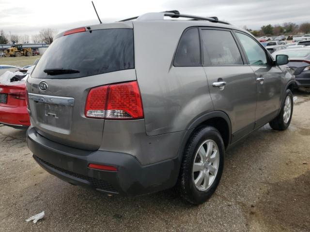 Photo 3 from auction – 2013 KIA SORENTO LX with VIN 5XYKT4A67DG405637