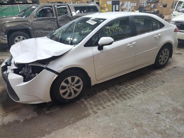 TOYOTA COROLLA LE 2021 with VIN JTDEPMAE8MJ173638 - Photo from auction