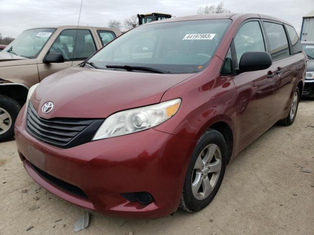 TOYOTA SIENNA 2011 with VIN 5TDZK3DC4BS144934 - Photo from auction