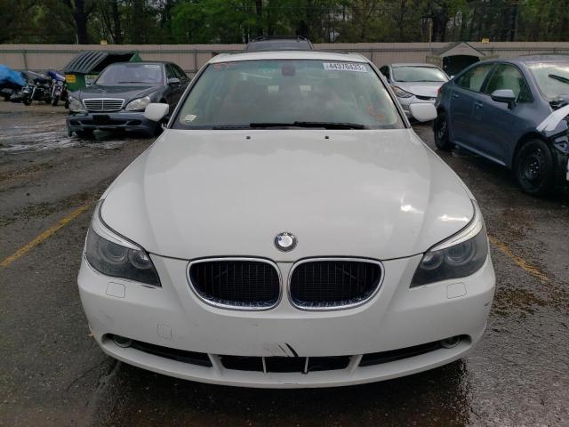 Photo 5 from auction – 2006 BMW 525 I with VIN WBANE53556CK79008