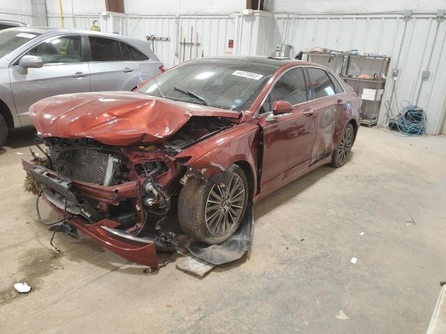 LINCOLN MKZ 2014 with VIN 3LN6L2JK3ER833517 - Photo from auction