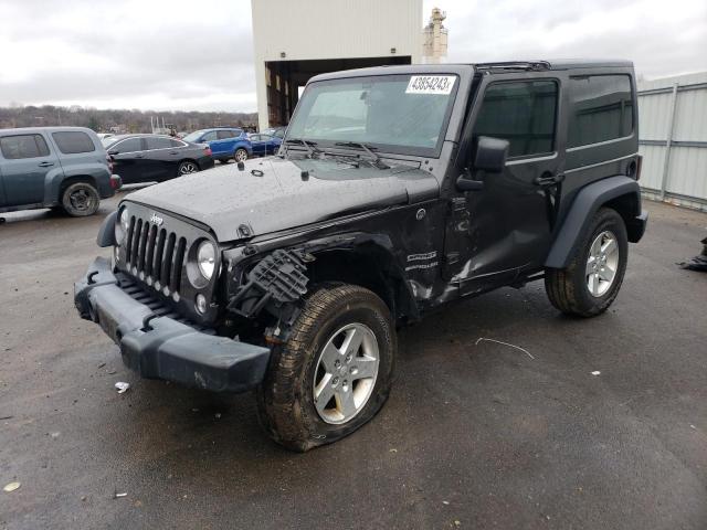 JEEP WRANGLER S 2016 with VIN 1C4AJWAG3GL340669 - Photo from auction