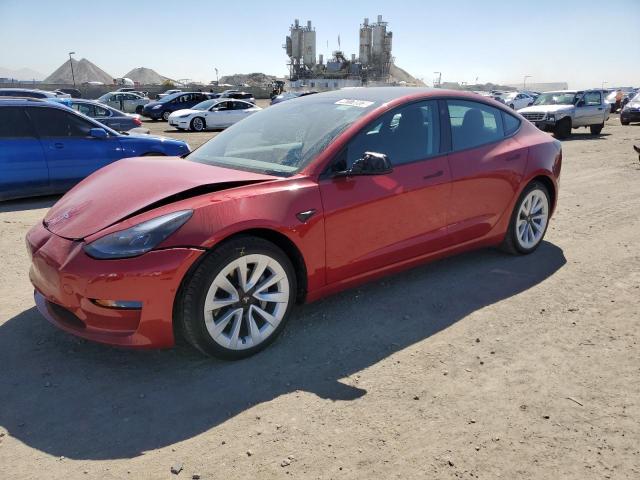 TESLA MODEL 3 2022 with VIN 5YJ3E1EA4NF303832 - Photo from auction